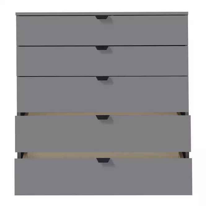 Komoda Duerto 5F 90 šedá 11008297