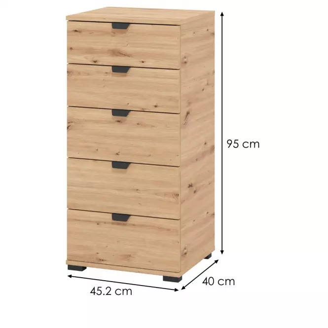 Komoda Duerto 5F 45 artisan 11008308,2