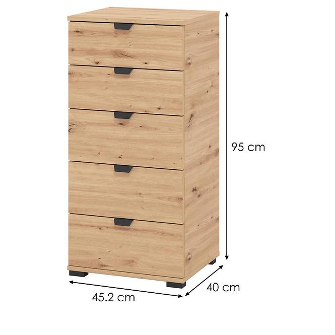 Komoda Duerto 5F 45 artisan 11008308,2