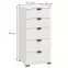Komoda Duerto 5F 45 biela 11008310,3