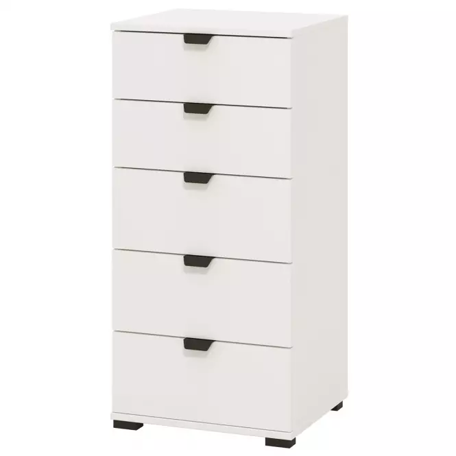 Komoda Duerto 5F 45 biela 11008310,4