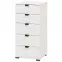 Komoda Duerto 5F 45 biela 11008310,4