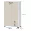 Komoda Kiki K12-BE/KI-15 white/sand,2