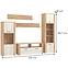 Obývacia stena Opus artisan/biely dub 11008881,4