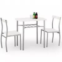 Jedálenská zostava Lance 1+2 82x50 biely