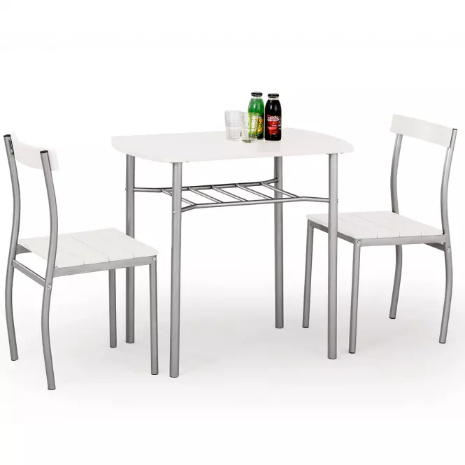 Jedálenská zostava Lance 1+2 82x50 biely