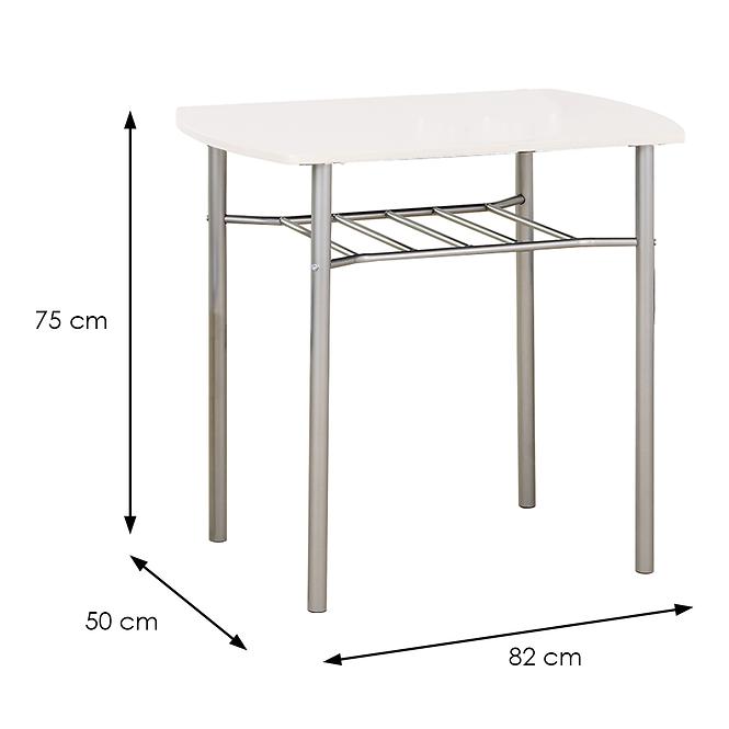 Jedálenská zostava Lance 1+2 82x50 biely