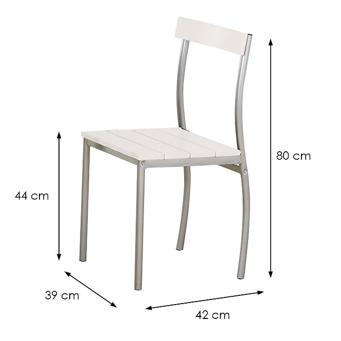 Jedálenská zostava Lance 1+2 82x50 biely