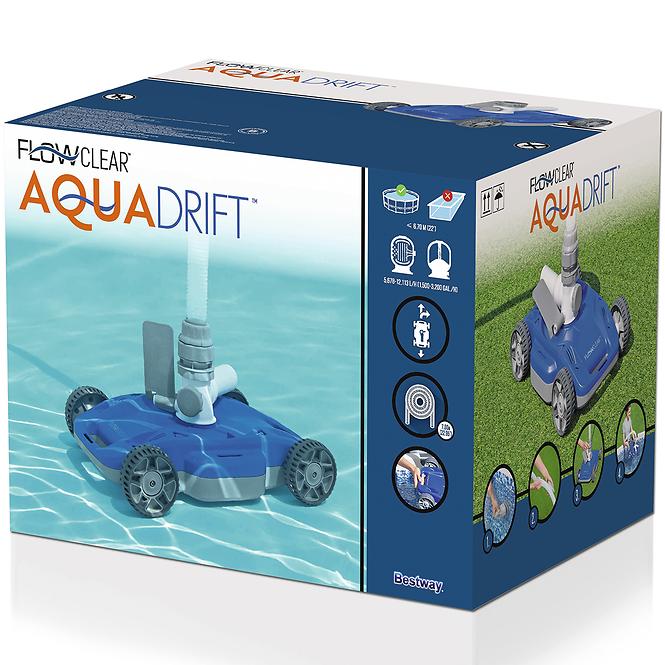 Automatický vysávač na čistenie bazénu AQUADRIFT 58665