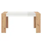 Stôl Molise artisan/biely 11008226