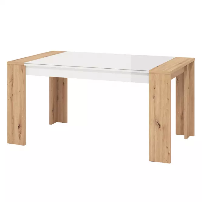 Stôl Molise artisan/biely 11008226