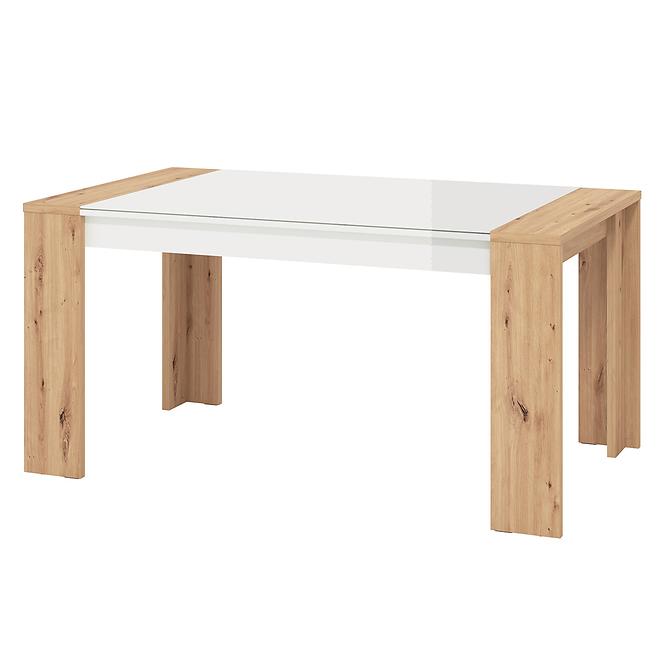 Stôl Molise artisan/biely 11008226