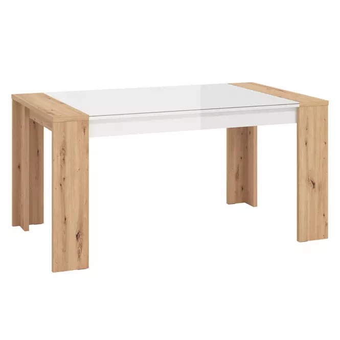 Stôl Molise artisan/biely 11008226,3