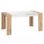 Stôl Molise artisan/biely 11008226,3
