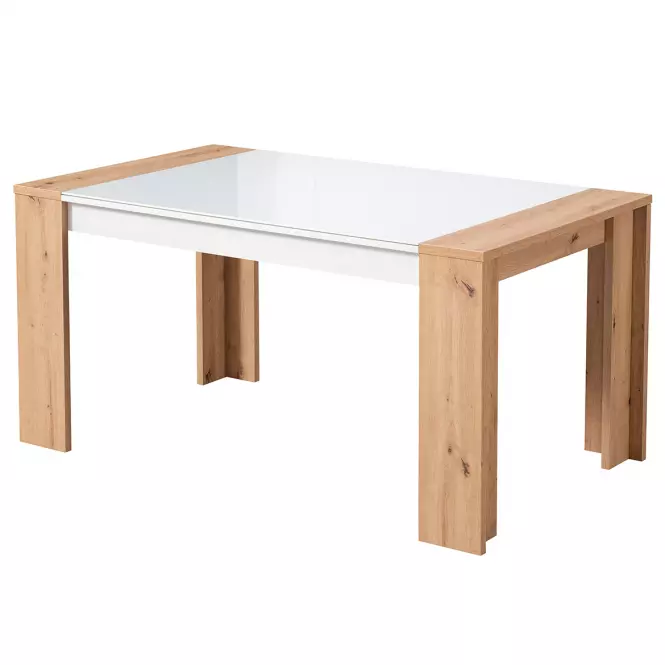 Stôl Molise artisan/biely 11008226