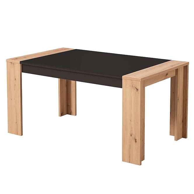 Stôl Molise artisan/čierna 11008342