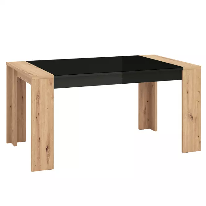 Stôl Molise artisan/čierna 11008342