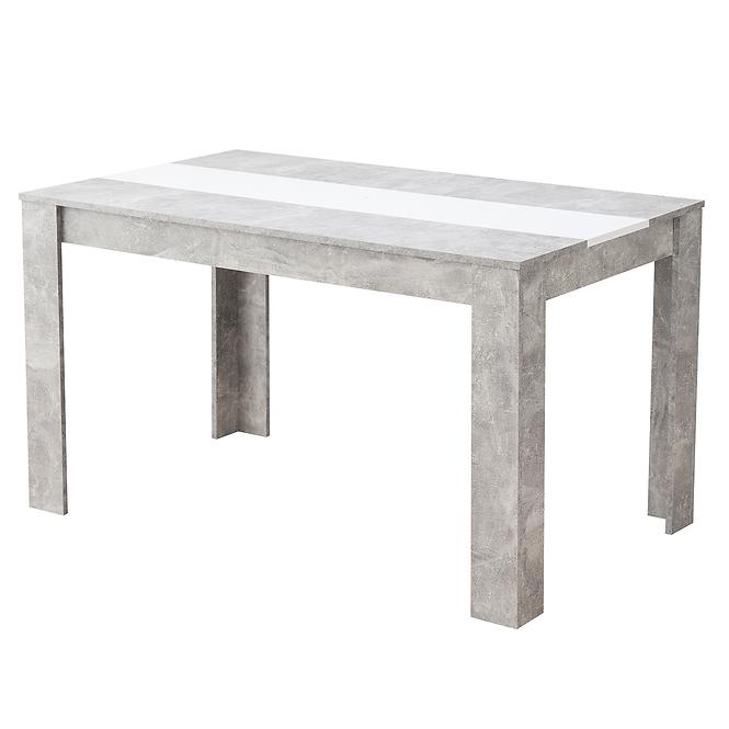 Stôl Domus 135x80 betón 11008800,3
