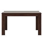 Stôl Domus 135x80 tmavá sonoma 11011257 Stôl Domus 135x80 tmavá sonoma 11011257