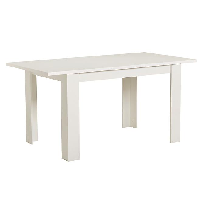 Rozkladací stôl DT 153/186x80cm biely 11008797