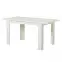 Rozkladací stôl DT 153/186x80cm biely 11008797,4