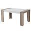 Stôl Cremona TS 155x90 šedá dub/biely 11008801,3