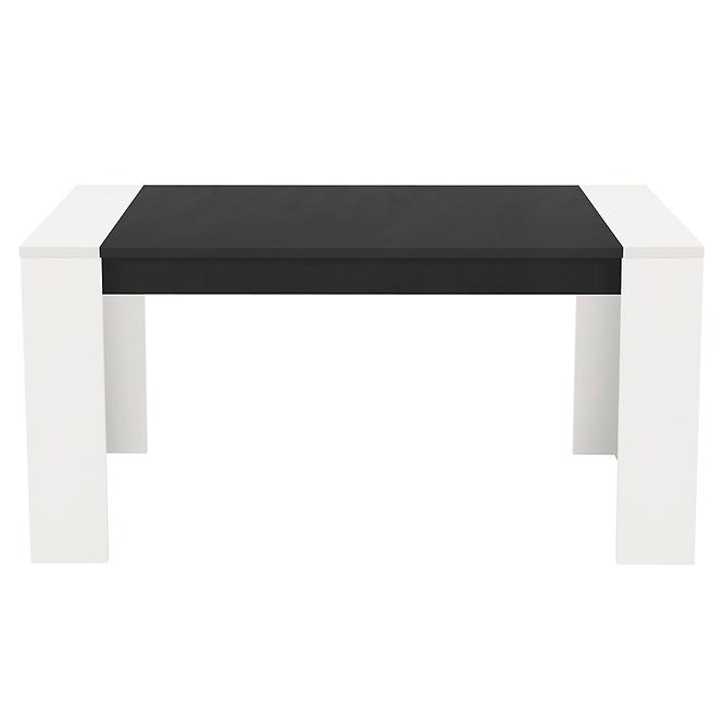 Stôl Cremona TS 155x90 biely/čierna 11008805