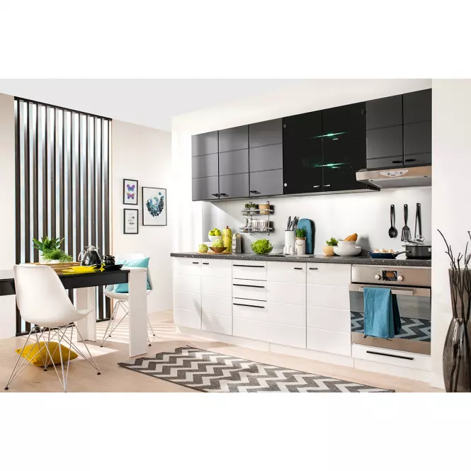 Kuchynská skrinka Claudia 60A čierna 11008685