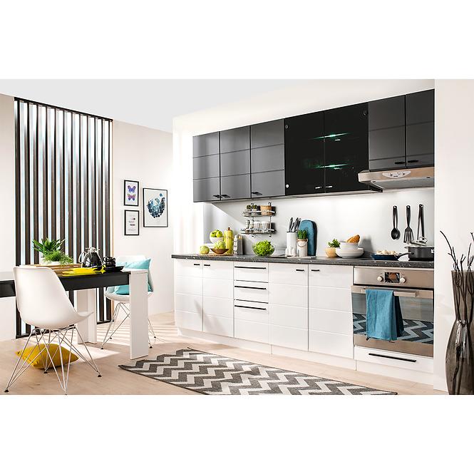 Kuchynská skrinka Claudia 60A čierna 11008685