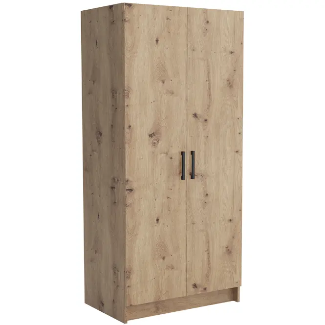 Skriňa Pino 2 81cm – dub artisan, dvojdverová