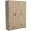 Skriňa Pino 5 144cm – dub artisan, trojdverová, zásuvky