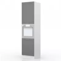 Kuchynská skrinka Tara K23-60-2kr/4 graphite mat