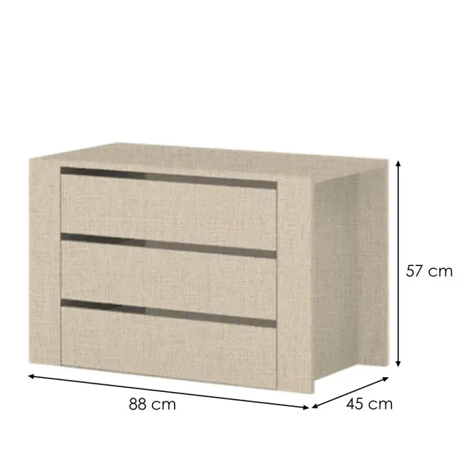 Zásuvkový modul do skrine Onyx UF3-TX DO PK181/ON.OG/ON.PK281/ON.OG/ON,2