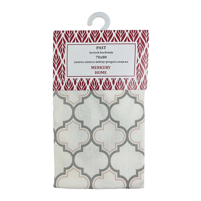 Kuchynská zástera PAST svetlosivá