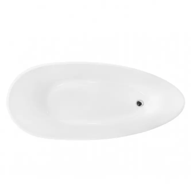 Vaňa Goya 160/70 + sifón klik-klak čierny čistiteľný zhora,3
