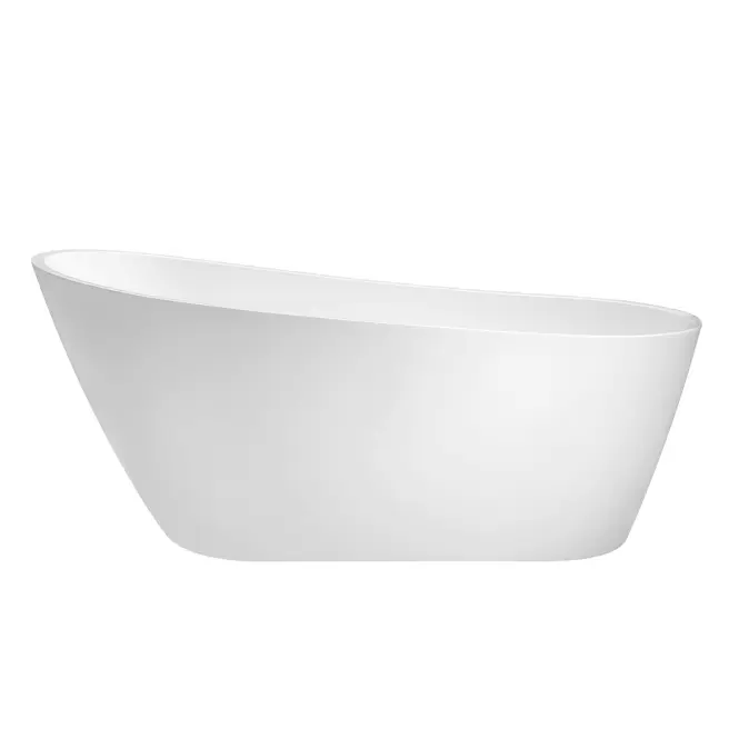 Vaňa Melody 170/80 + sifón klik-klak zlatý s prepadom slim zlatá,2