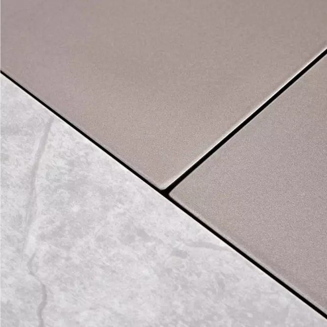 Rozkladací stôl Valentino 160/220x90cm Popolavý/Svetlý – Popolavý/Zlatá
