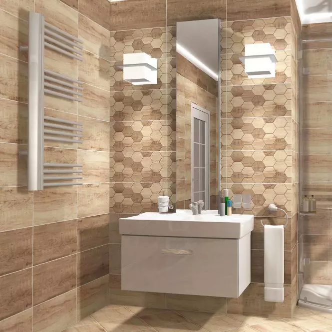 Obklad Oslo Beige 25/50,2