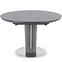 Rozkladací stôl Ricardo 120/160x120cm Popolavý/Marmur/Tmavé Popolavý,2