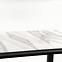 Rozkladací stôl Marley 160/200x90cm Biely Marmur/Popolavý/Čierna,10
