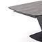 Rozkladací stôl Vinston 180/230x95cm Mdf/Oceľ – Tmavé Popolavý/Čierna,7