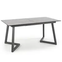 Rozkladací stôl Tiziano 160/210x90cm svetlá popolavá/tmavá popolavá