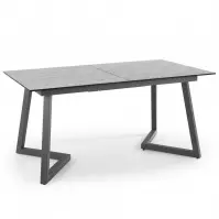 Rozkladací stôl Tiziano 160/210x90cm Svetlý Popel/Tmavé Popolavý