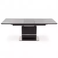 Rozkladací stôl Martin 160/200x90cm Tmavé Popolavý/Čierna