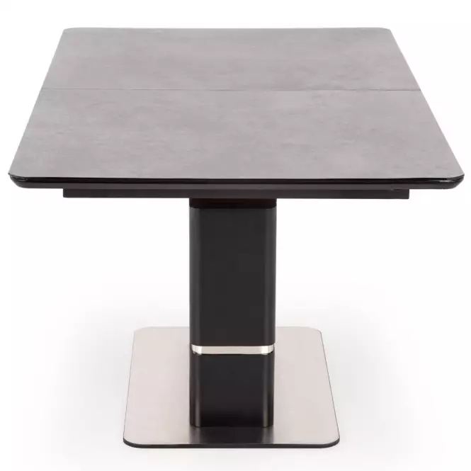 Rozkladací stôl Martin 160/200x90cm Tmavé Popolavý/Čierna