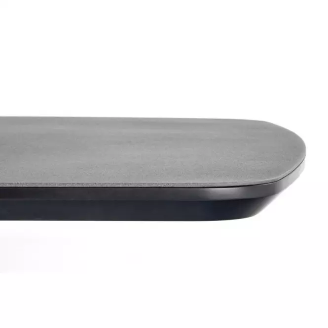 Rozkladací stôl Fangor 160/220x90cm Tmavé Popolavý/Čierna