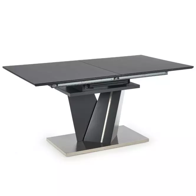 Rozkladací stôl Salvador 160/200x90cm Tmavé Popolavý/Tmavé Popolavý