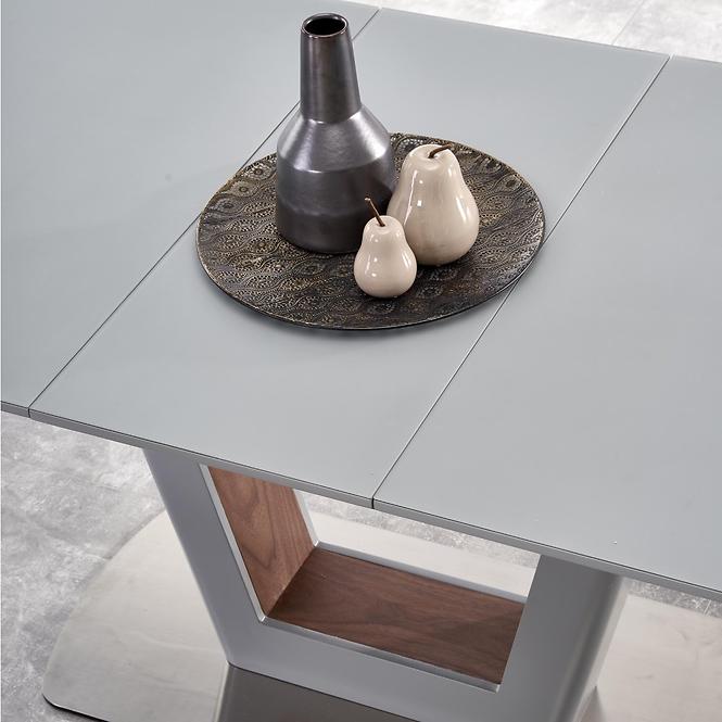 Rozkladací stôl Bilotti 160/200x90cm Svetlý Popolavý Mat/Orech