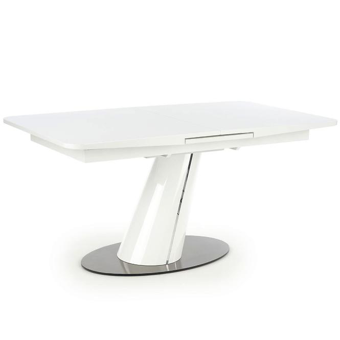 Rozkladací stôl Odense 160/200x90cm Mdf/Oceľ – Biely
