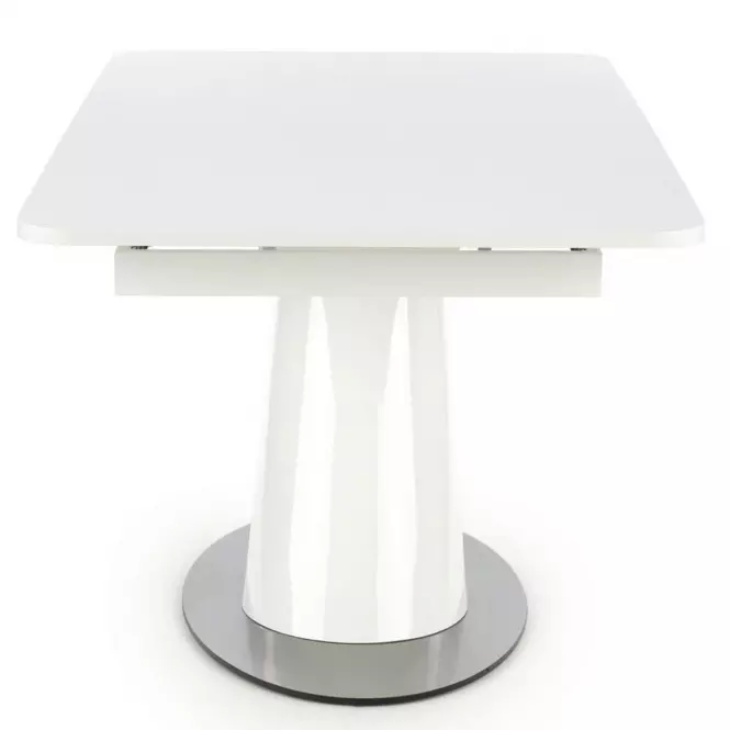 Rozkladací stôl Odense 160/200x90cm Mdf/Oceľ – Biely